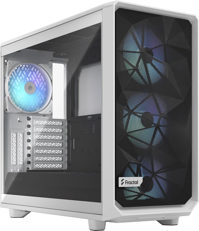 ATX Semi-tower Box Fractal Meshify 2 RGB White