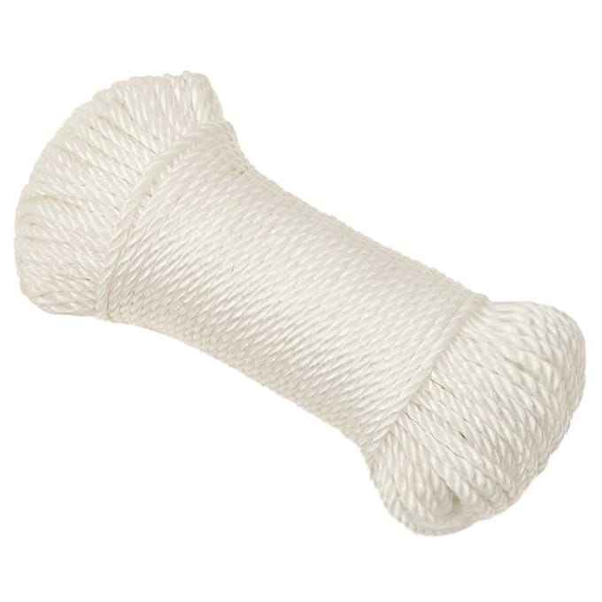 vidaXL - Werktouw - 3 - mm - 100 - m - polypropeen - wit