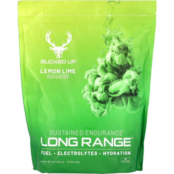 Bucked Up, Long Range, Citron Vert, 56,4 oz (1 600 g)