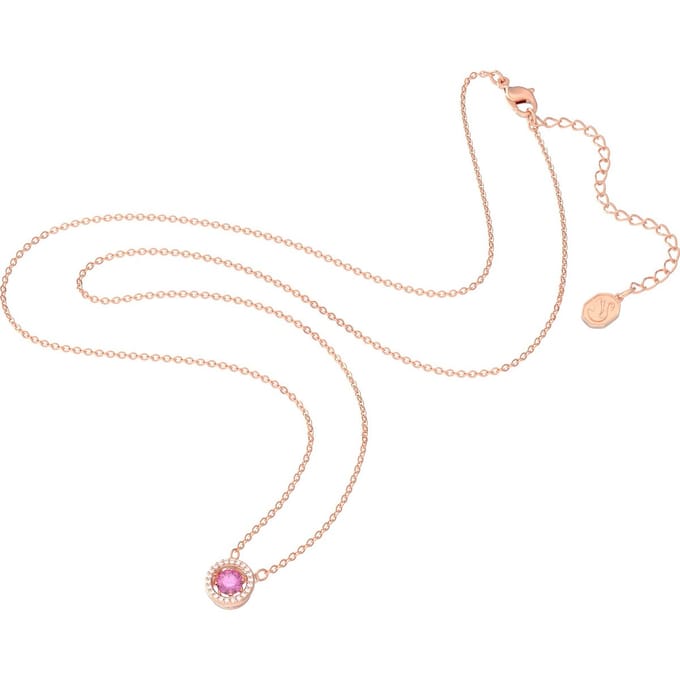 Swarovski Dames Hanger Metaal  -  Roségoudkleurig