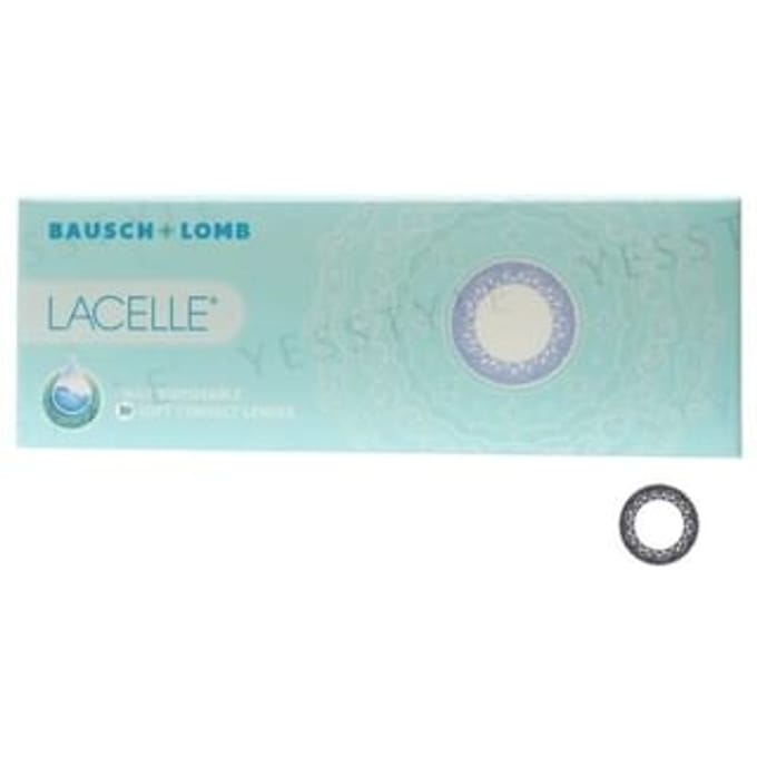 BAUSCH+LOMB - Lacelle 1 Day Limbal Ring Color Lens Modest Black 30 pcs P-7.00 (30 pcs)