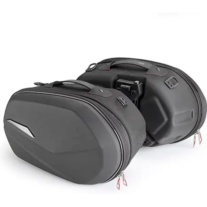 Paar motorkoffers Givi Easylock
