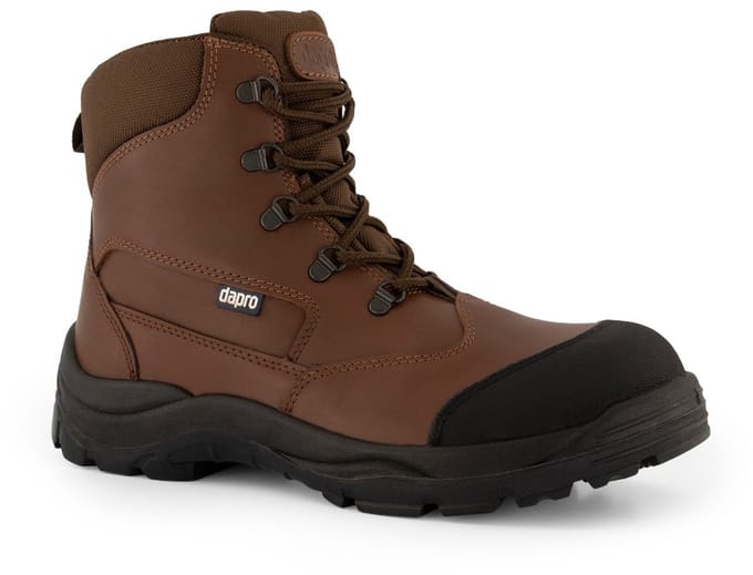 Dapro Canyon C S3 C - Heren en Dames - Werkschoenen - Maat 43 - Bruin - Composieten neus