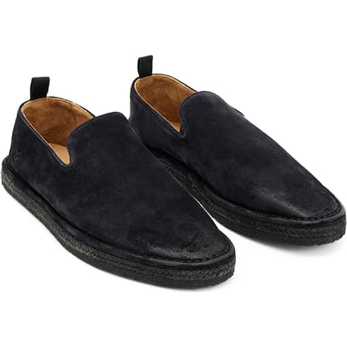 John Varvatos Boardwalk Slip On Mineral Blk Größe: 9.5 | Espadrilles Outlet | Herren