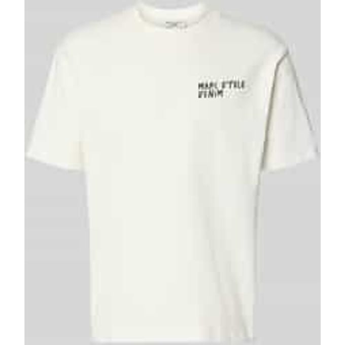 relaxed fit T-shirt van puur katoen