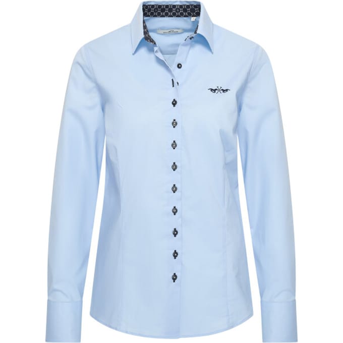 Hv Society - Blouse - Lightblue - S (36)
