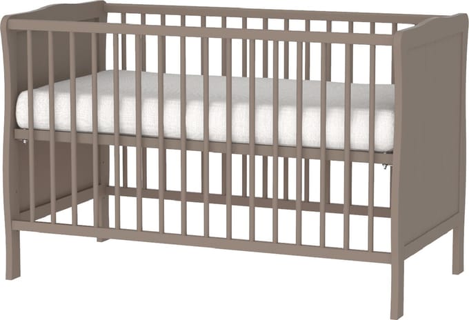 Europe Baby Sarah II Babybed Chestnut 60 x 120 cm