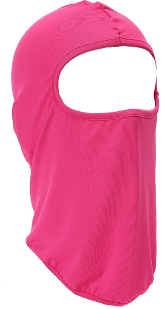 CHPN - Bivakmuts - Bivak muts - Muts - Gezichtsmuts - Roze bivakmuts - One Size - Elastisch - Motor-3 gaats-Face Mask - Balaclava - Universeel - Skimasker - Snowboardmasker