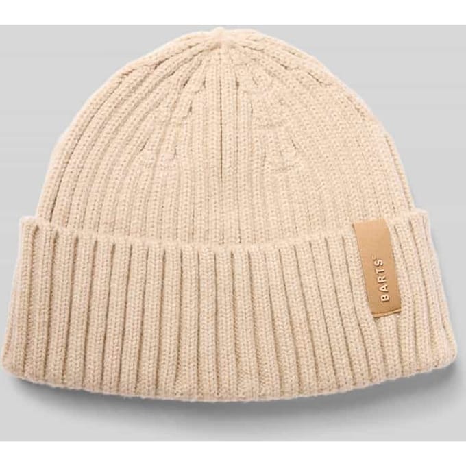 Beanie met labeldetail, model 'SUMTER'
