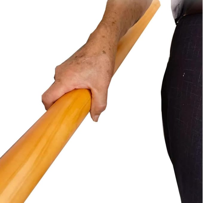 Houten trapleuning - Muursteun - Veilig traplopen - Nieuw-Zeelands grenen - 100 cm