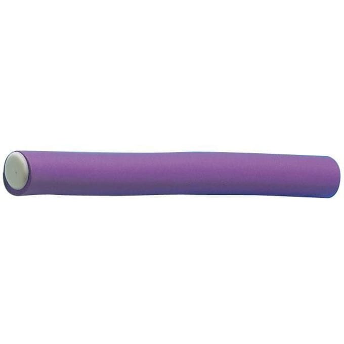 Comair - Superflex Papillotten - Paars - Ø 21 mm x 17 cm - 6 Stuks