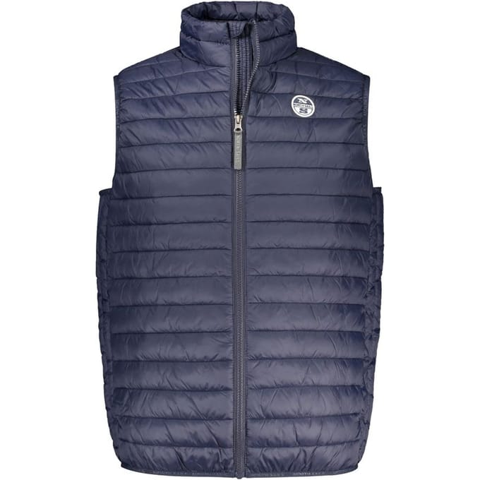 Gequilte Vest Marineblauw