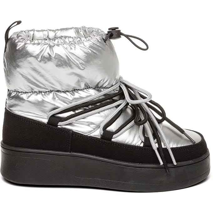 Steve Madden Zienna Bootie - maat 39 - Dames Laars - Zilver