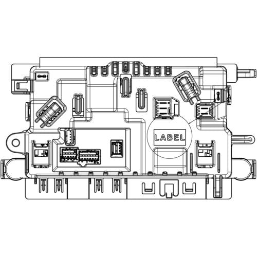 AEG niet-geconfigureerde module, set, EDR14,TDC,54 140200738015