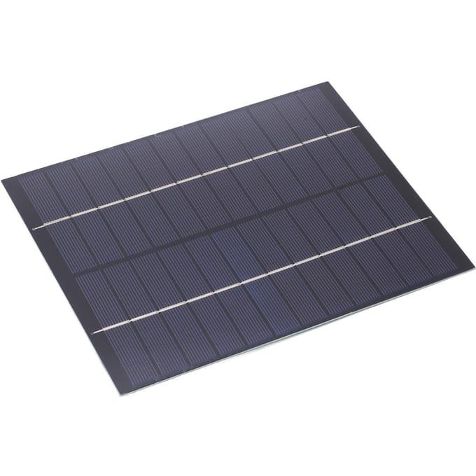 5.2W 12V Mini Zonnepaneel Polycrystalline Silicium Zonne DIY Module Systeem 5521DC Uitgang gray