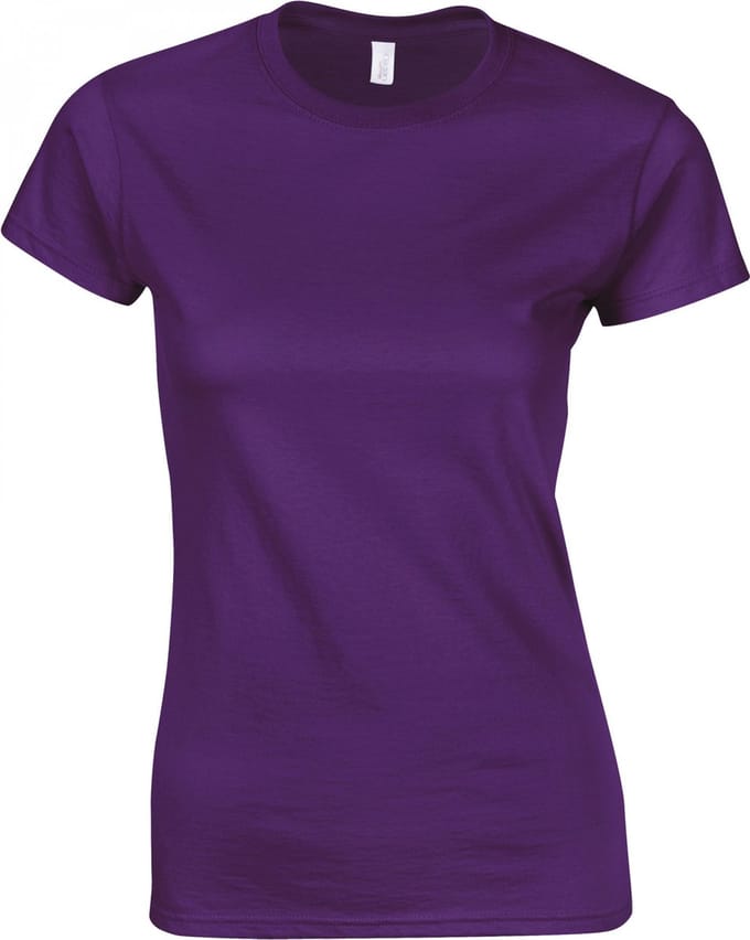 Gildan Softstyle® Fitted Ladies' T-shirt GI6400L - purple - M
