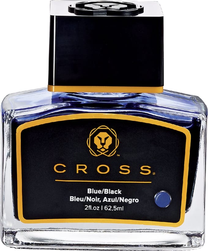 Vulpeninkt cross blauw zwart