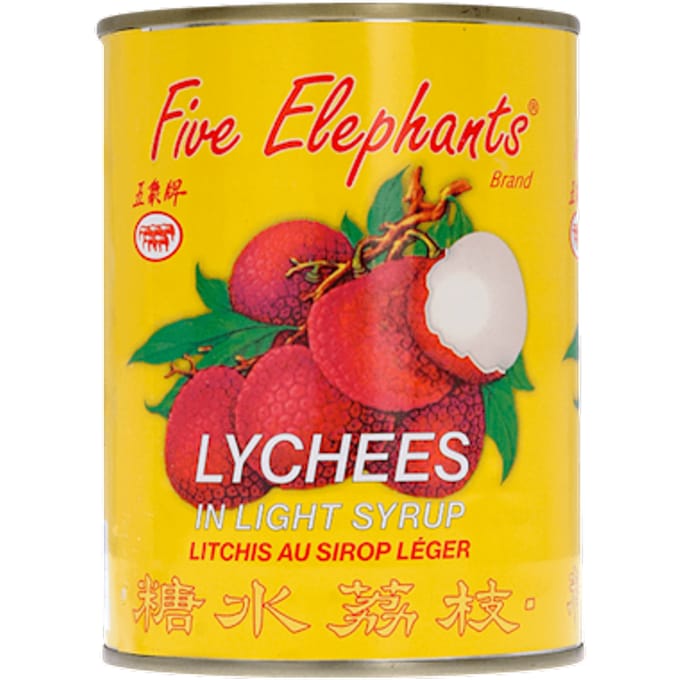 Lychees op lichte siroop