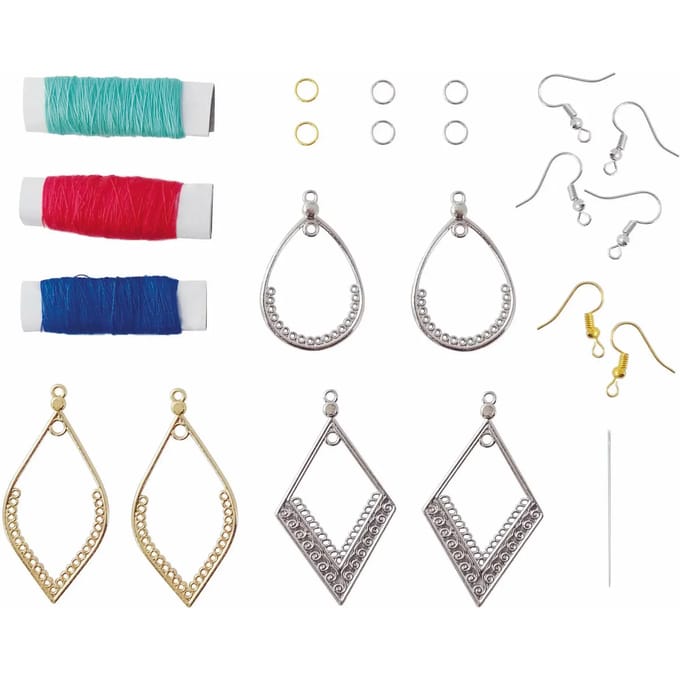 Oorbellen bouwset Buki String Art