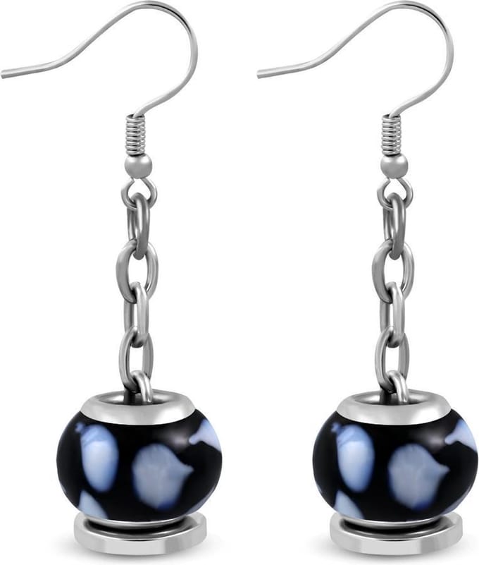 Montebello Oorbellen Gerdi ECJ014 - 316L Staal - Bedel - ∅13mm - 32mm