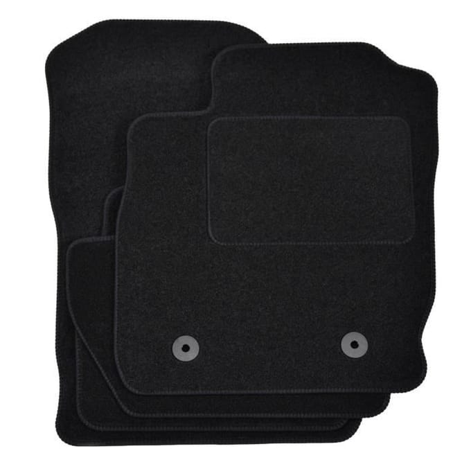 Vloermatten - Ford - EcoSport - Zwart velours - 4 stuks - Nauwkeurige pasvorm