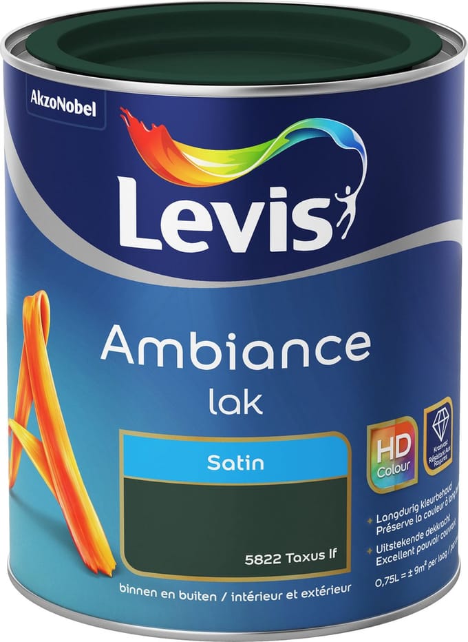Levis - Ambiance Lak Satin - Taxus - 0,75 L