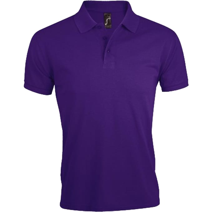 SOLS Heren Prime Poloshirt (Donkerpaars)