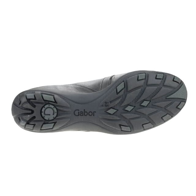 Gabor 52.597.63 - dames sneaker - zilver - maat 37.5 (EU) 4.5 (UK)