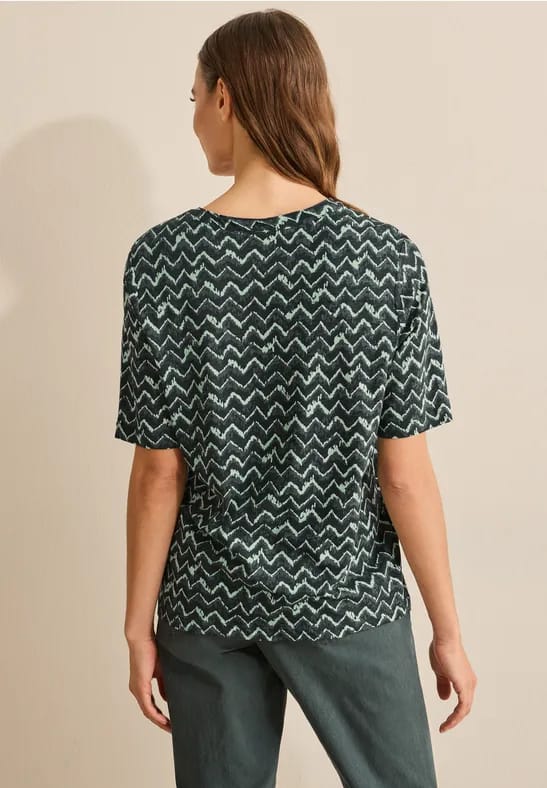 Shirt met minimale print