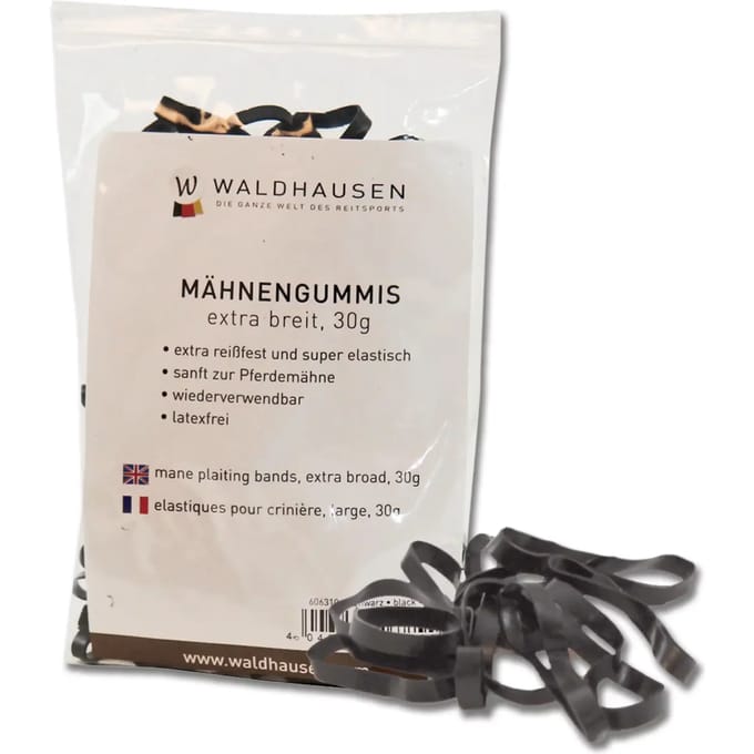 Mane Plaiting Bands, Extra Broad |