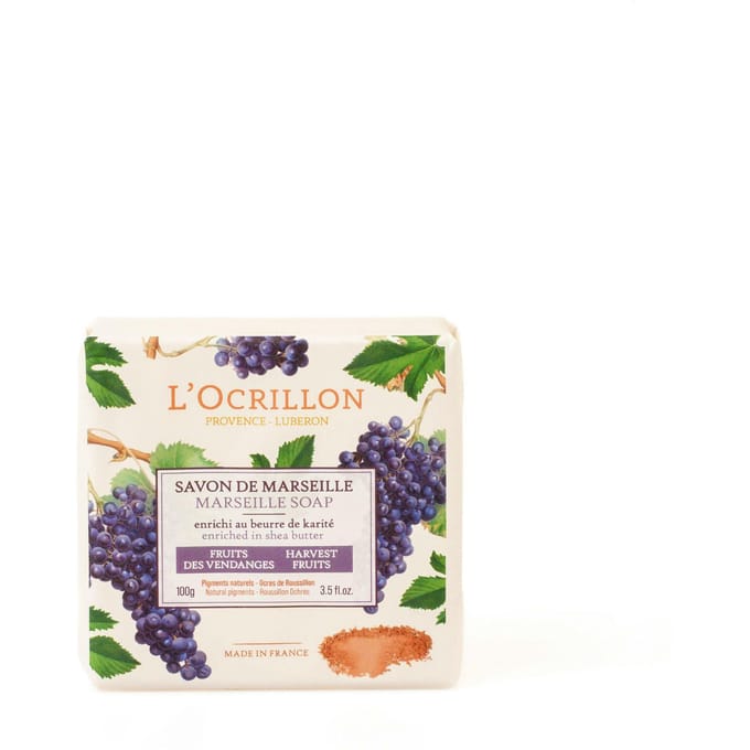 L'Ocrillon Solid Marseille Soap Harvest Fruits 100 g