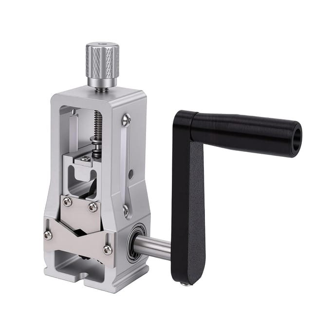 Handmatige Draadstripmachine Booraangedreven Draadstripper Machine met Handzwengel voor 1,5 mm 15 mm Kabels gray