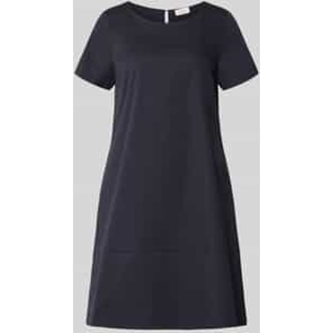 mini-jurk met knoopsluiting aan de achterkant