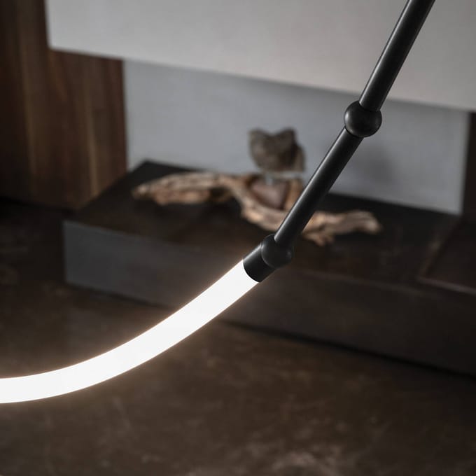 Karman LED hanglamp 100x300cm IP20 zwart