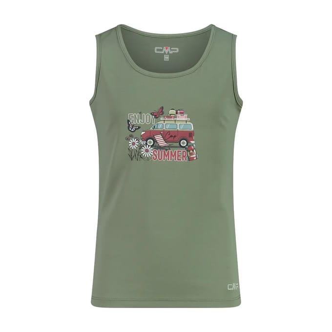 Grafisch patroon tanktop meisje CMP