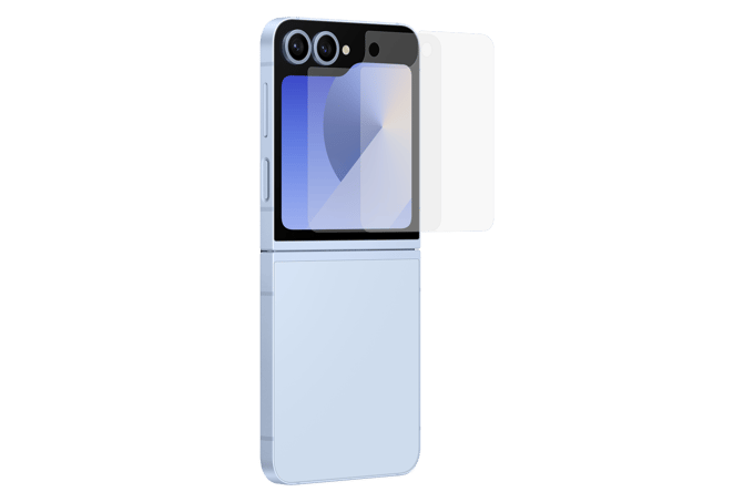 Samsung Galaxy Z Flip6 Screenprotector - Anti-reflecting Film - Transparant