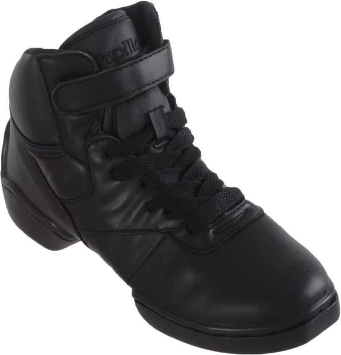 Papillon Danssneakers Splitzool Hoog Model Zwart Maat 42