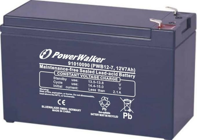 BlueWalker PowerWalker PWB12-7 - 7Ah/12V