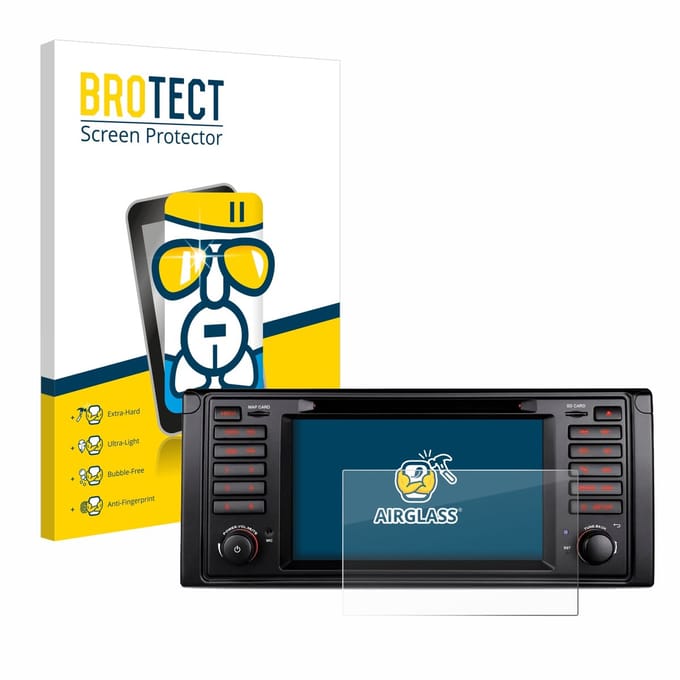 Screenprotector voor Xtrons IQ7039B Beschermglas transparant