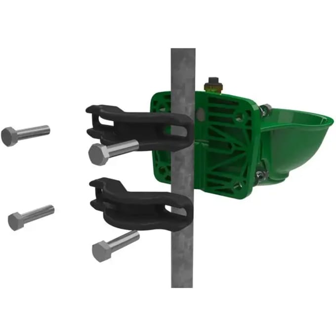 Verwarmde drinkbak met 1/2" aansluiting op het lichtnet Kerbl HP20