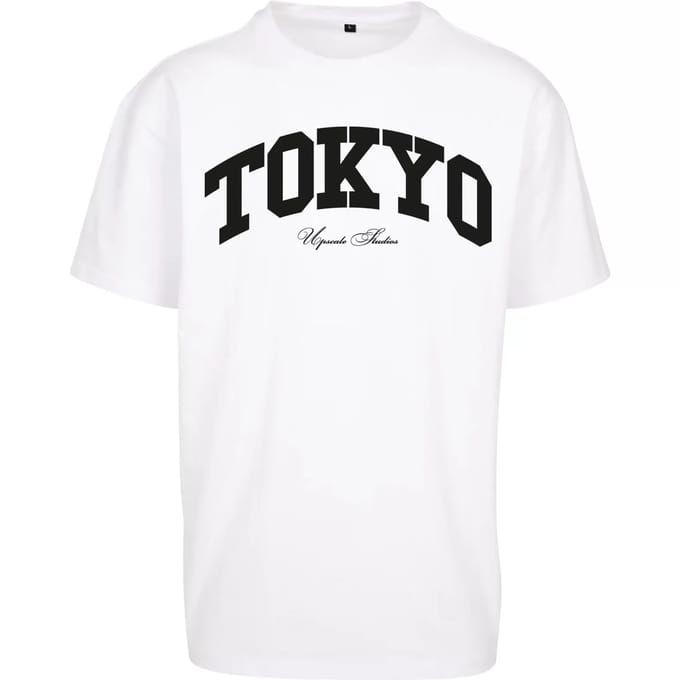 T-shirt Upscale Tokyo College Oversize