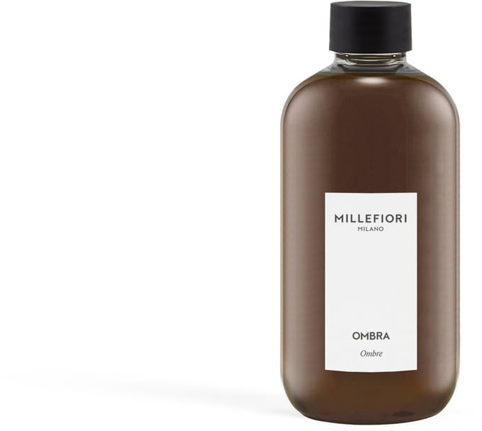 Millefiori Milano - Navulling voor Geurstokjes 250 ml - Ombra - 4-5 maanden