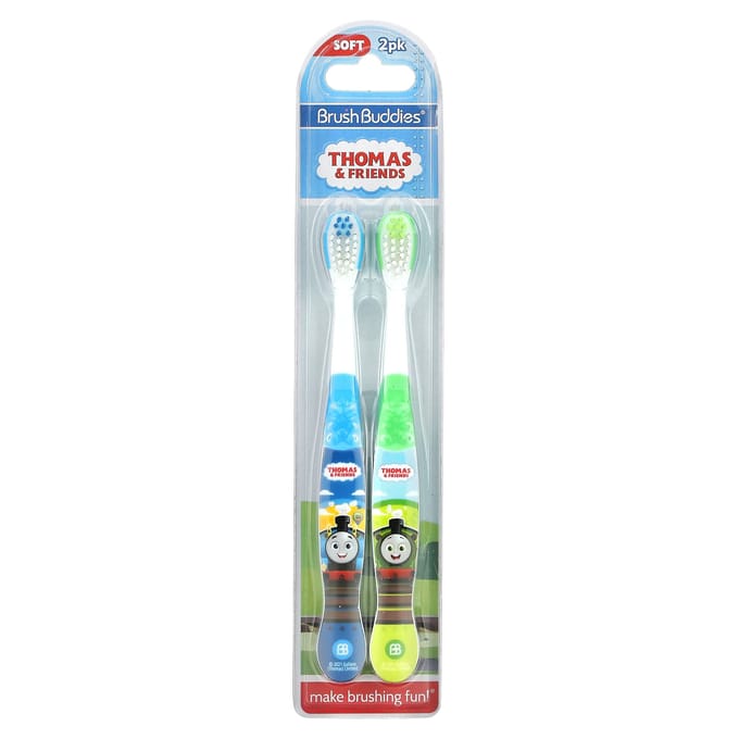 Brush Buddies, Thomas en Vrienden tandenborstels, pak van 2 white