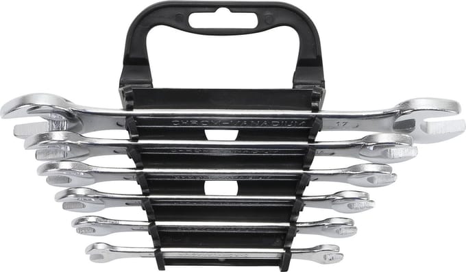 BGS Steeksleutelset 6x7 - 17x19 mm 6 delig