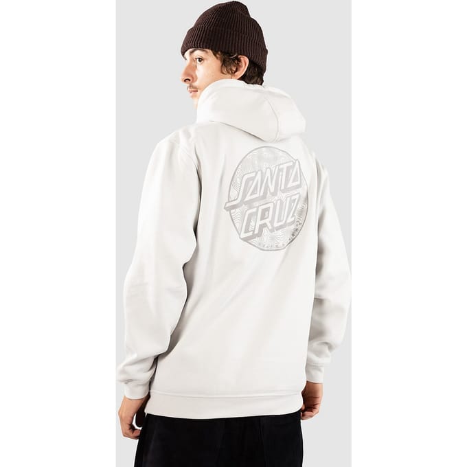 Santa Cruz Topo Dot Hoodie grijs