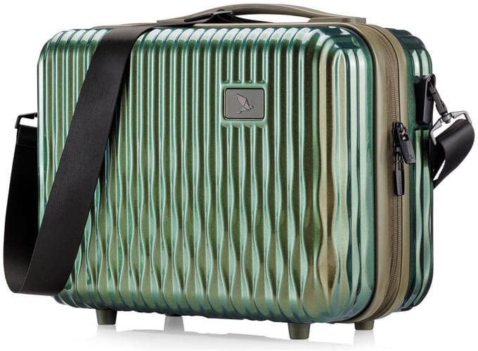 Pack Easy Flow Beautycase 35 cm - 15 L - Ritssluiting - bronze-green