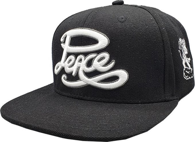 Lauren Rose - Cupido Peace - Snapback Pet - One Size - Black