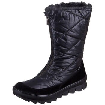 Snowboots Legero Novara Schwarz Velours Textil Gtx
