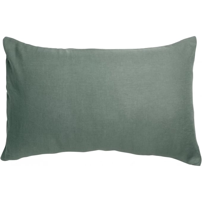 Stonewashed katoenen kussensloop Vivaraise Zeff