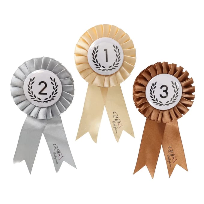 Set van rozetten voor Hobby Horse QHP